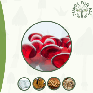 Vegan Red Gel Tab, 1000mg